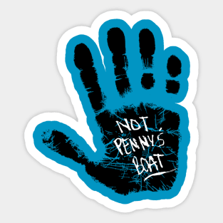 Not Penny's Boat Sticker